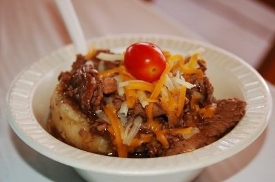 Hot Beef Sundae