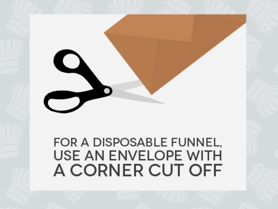 Hack #73: Create a disposable funnel with an envelope