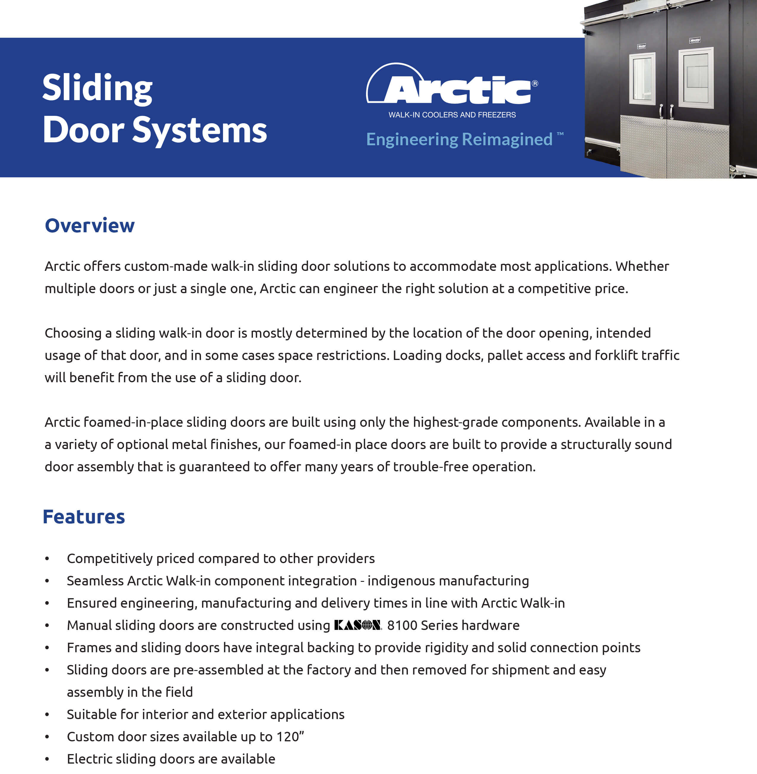 Arctic Sliding Door Systems Image 1