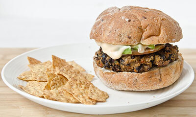 Black Bean Veggie Burger