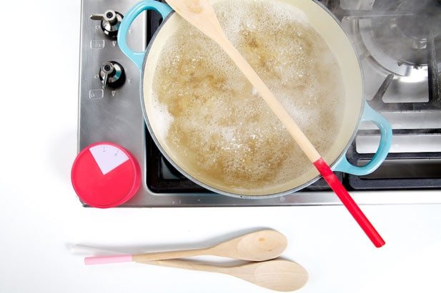 Hack #5: Use a wooden spoon to keep pots from boiling over