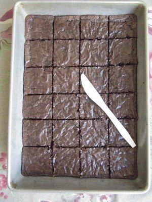 Hack #67: Use a plastic knife to cut brownies for no stick