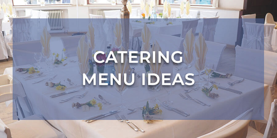 Catering Menu Ideas Header