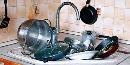 Commercial Kitchen Cleaning - Cookware