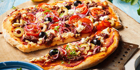 The Greek Pizza