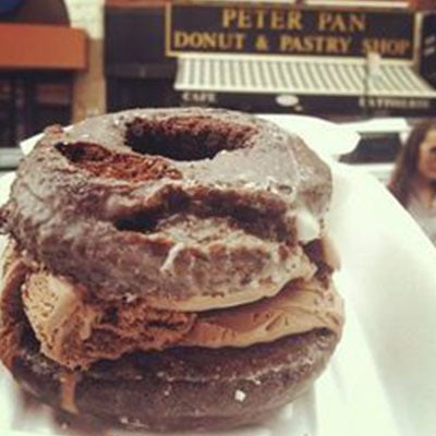 The Ice Cream Donut at Peter Pan Donuts