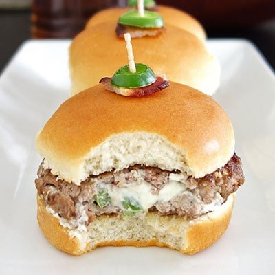 Jalepeno Popper Hamburger