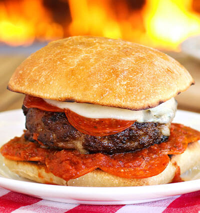 Meat Lover’s Pizza Burger