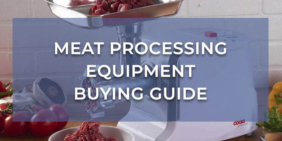 BUYING GUIDES] Mincer, Meat Slicing Machine: How to Choose the