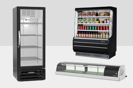 Glass Door Merchandising Refrigeration Equipment