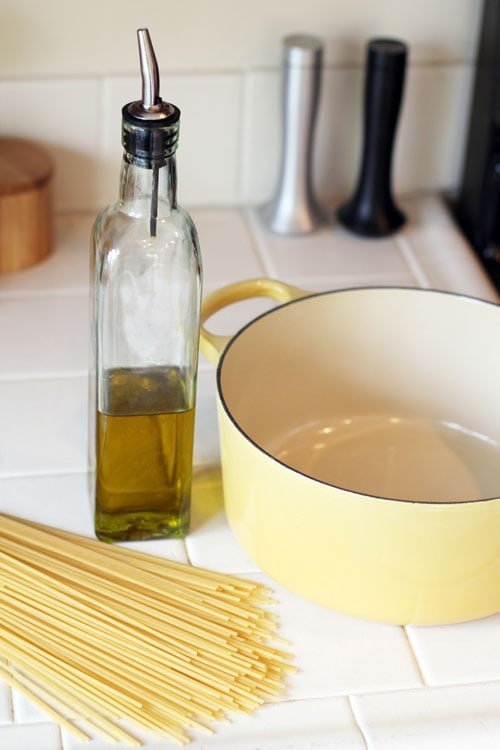 Hack #6: Use cooking oil to keep pots from boiling over
