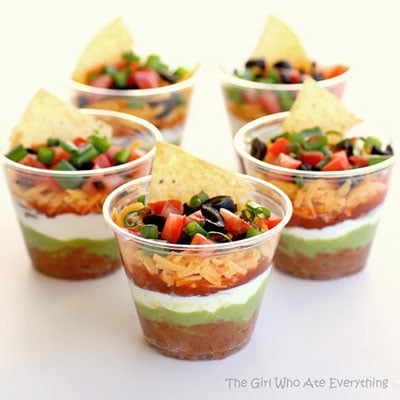 Individual Seven-Layer Dip