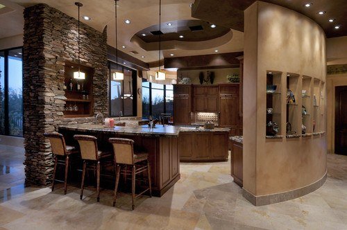 Southwestern Kitchen by Tucson General Contractors Process Design Build, L.L.C.