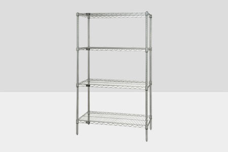 Stainless Steel Wire Shelves & Posts