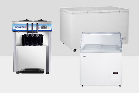 Ice Cream Freezers & Storage Freezers Equipment