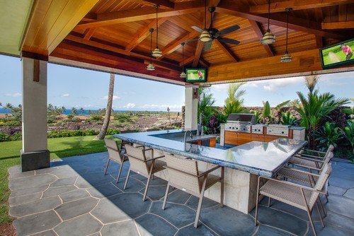 Tropical Kitchen in Hawaii