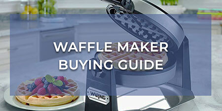 Waring WMB400X Mini Belgian Waffle Maker, 120V