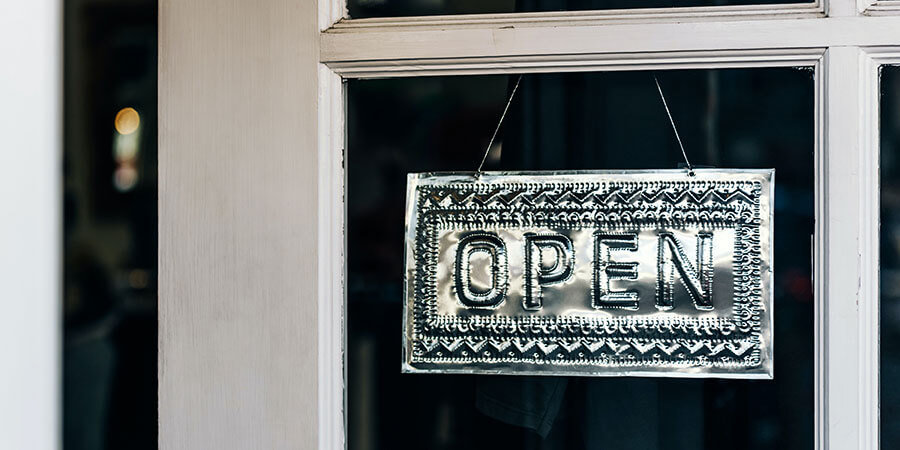 Restaurant Open Sign 900x450