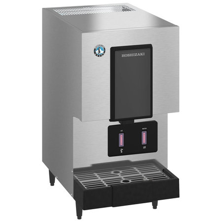 Hoshizaki Countertop Air Cooled Ice Maker and Water Dispenser - 10 lb.  Storage