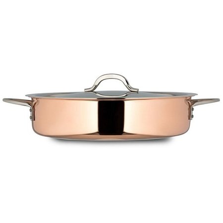 Bon Chef 60030-COPPER, 6 Quart Cucina Brazier Pan, Copper