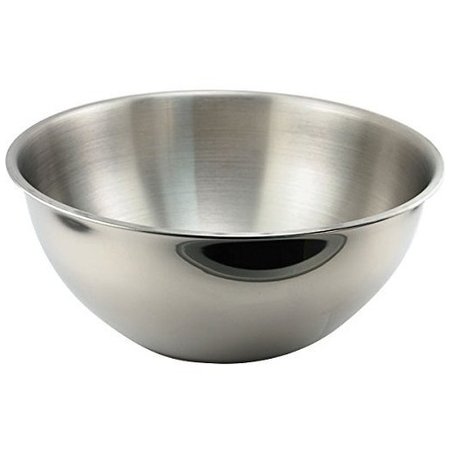 Winco MXHV-800 8 Quart Heavy-Duty Stainless Steel Mixing Bowl