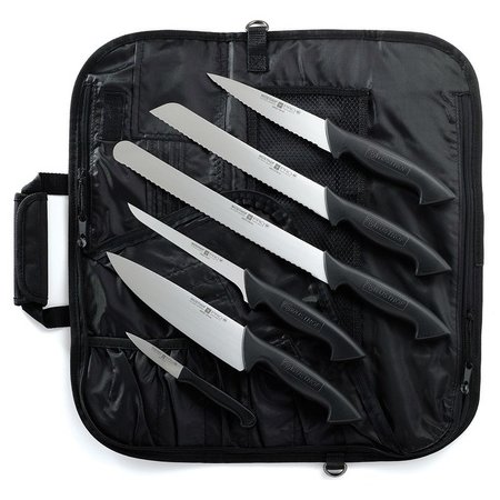 7 Piece Kitchen Knife Set With Carry Case