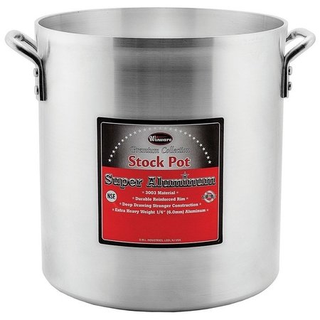 Winco 20 Qt. Aluminum Stock Pot Steamer Basket