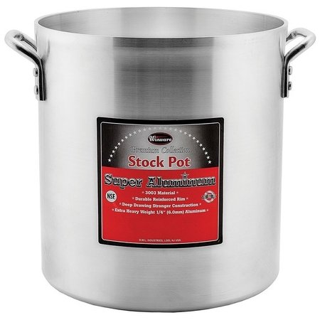 60-qt Aluminum Stockpot w/ Basket, Stockpots