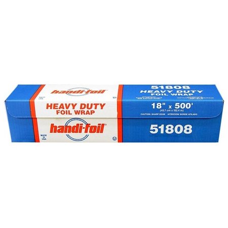 HFAinc 51808, 18 x 500' Heavy Duty Aluminum Foil Roll