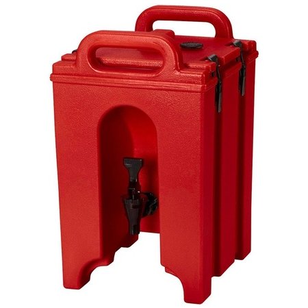 Cambro 250LCD158 Hot Red Camtainer 2.5 Gallon Insulated Beverage Carrier