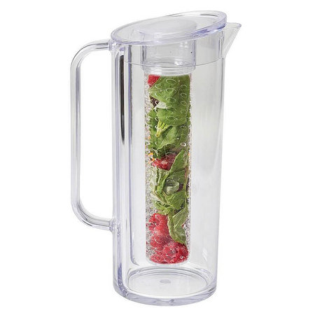 Tablecraft PP322FIN Infusion Beverage Pitcher 2 qt. with Lid