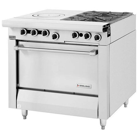 Garland US Range G24-G24L 24 Starfire Range w/ Griddle Top - Oven