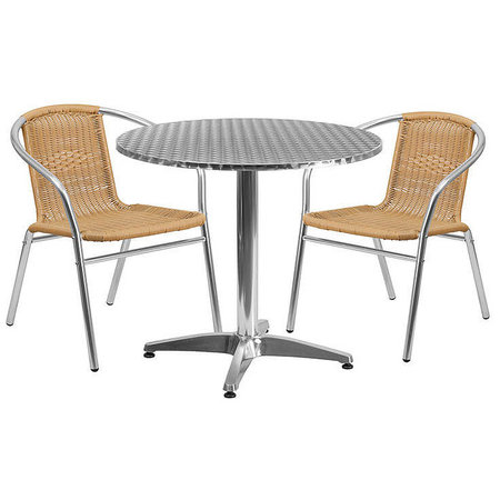 Flash Furniture TLH-ALUM-32RD-020BGECHR2-GG