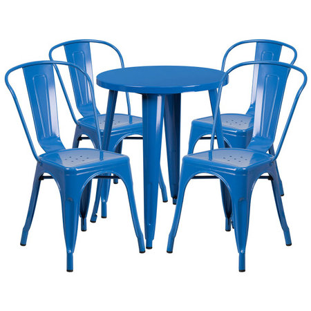 Flash Furniture CH-51080TH-4-18CAFE-BL-GG