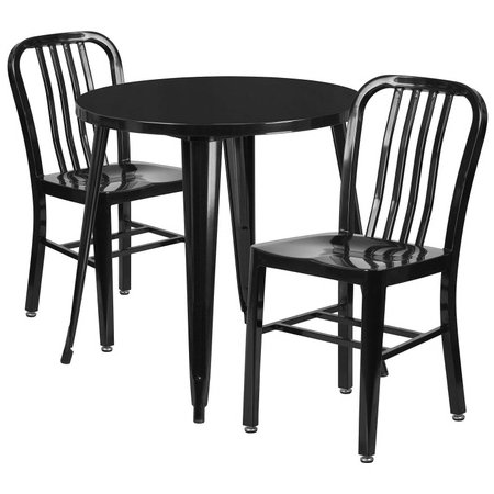 Flash Furniture CH-51090TH-2-18VRT-BK-GG