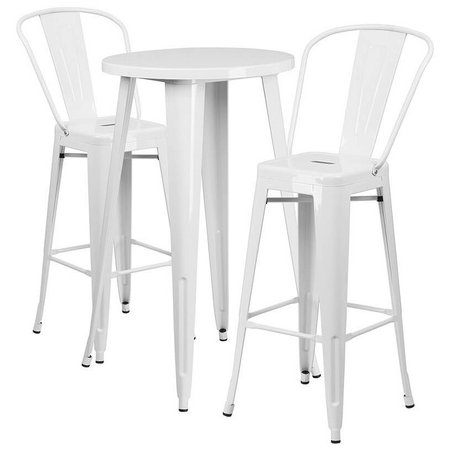 Flash Furniture CH-51080BH-2-30CAFE-WH-GG