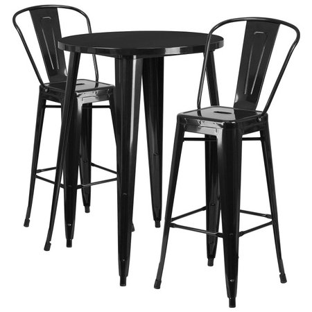 Flash Furniture CH-51090BH-2-30CAFE-BK-GG