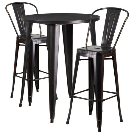 Flash Furniture CH-51090BH-2-30CAFE-BQ-GG