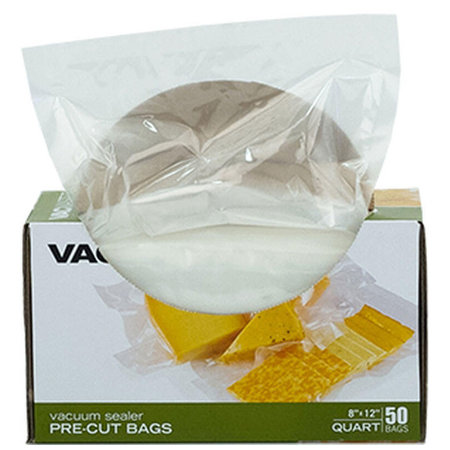 8 x 12 Full Mesh Vacuum Seal Quart Bags