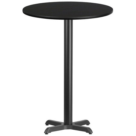 Flash Furniture XU-RD-30-BLKTB-T2222B-GG