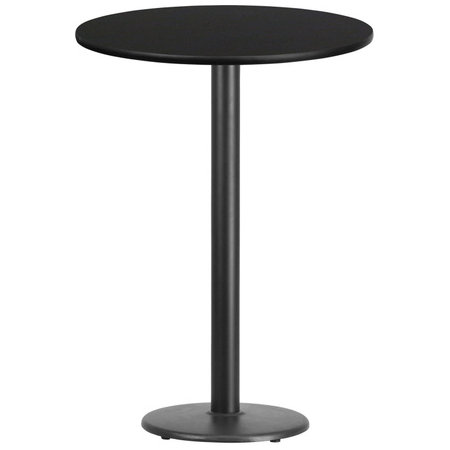 Flash Furniture XU-RD-30-BLKTB-TR18B-GG