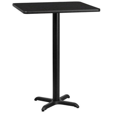 Flash Furniture XU-BLKTB-2424-T2222B-GG