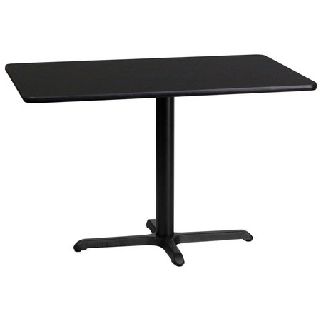 Flash Furniture XU-BLKTB-2442-T2230-GG