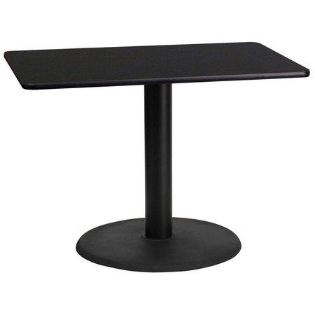 Flash Furniture XU-BLKTB-2442-TR24-GG