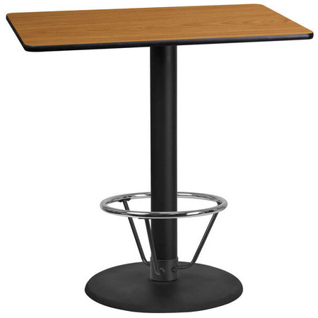 Flash Furniture XU-NATTB-2442-TR24B-4CFR-GG