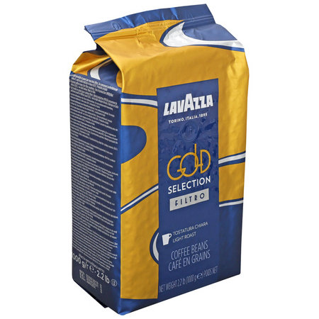 Lavazza 3427, 2.2 Lb Gold Selection Light Roast Whole Bean Filter ...