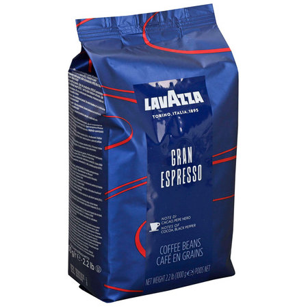 Lavazza Espresso Whole Bean Coffee Blend, Medium Roast, 2.2 Pound Bag (Case  of 2 Bags)