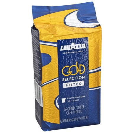 Lavazza 3426, 8 oz Gold Selection Light Roast Ground Filter Coffee (20 ...