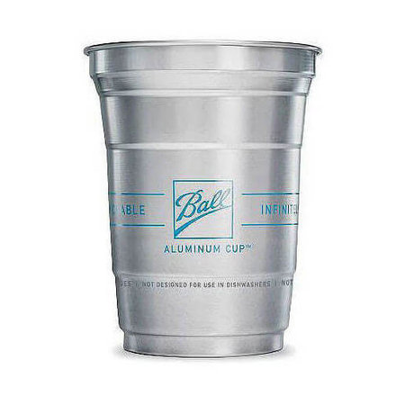 Ball 100000000003, 16 oz Recyclable Aluminum Cup (120/case)