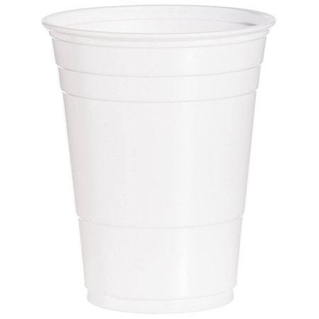 Solo P16R 16 oz. Red Plastic Cup - 1000/Case